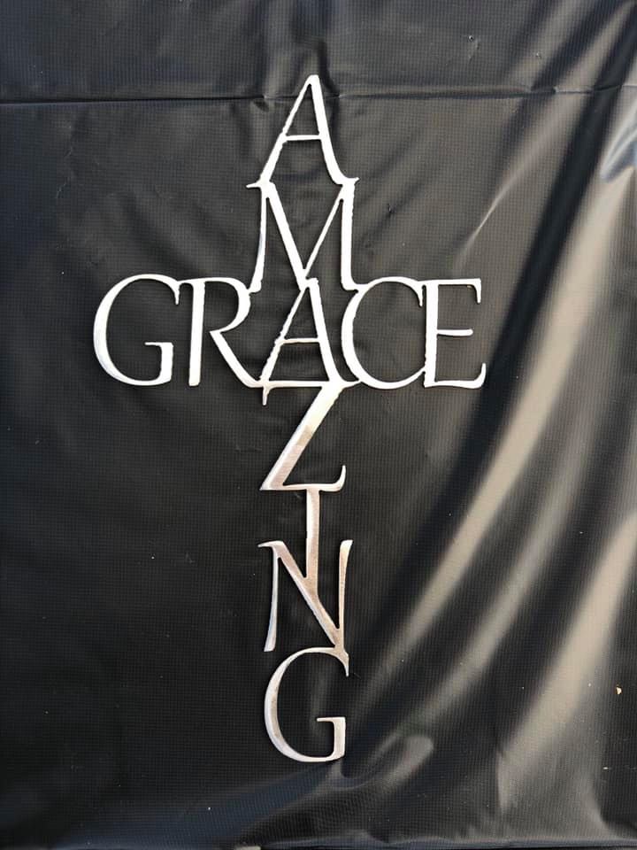 Metal Sign: Amazing Grace - Click for Info on How to Custom Order